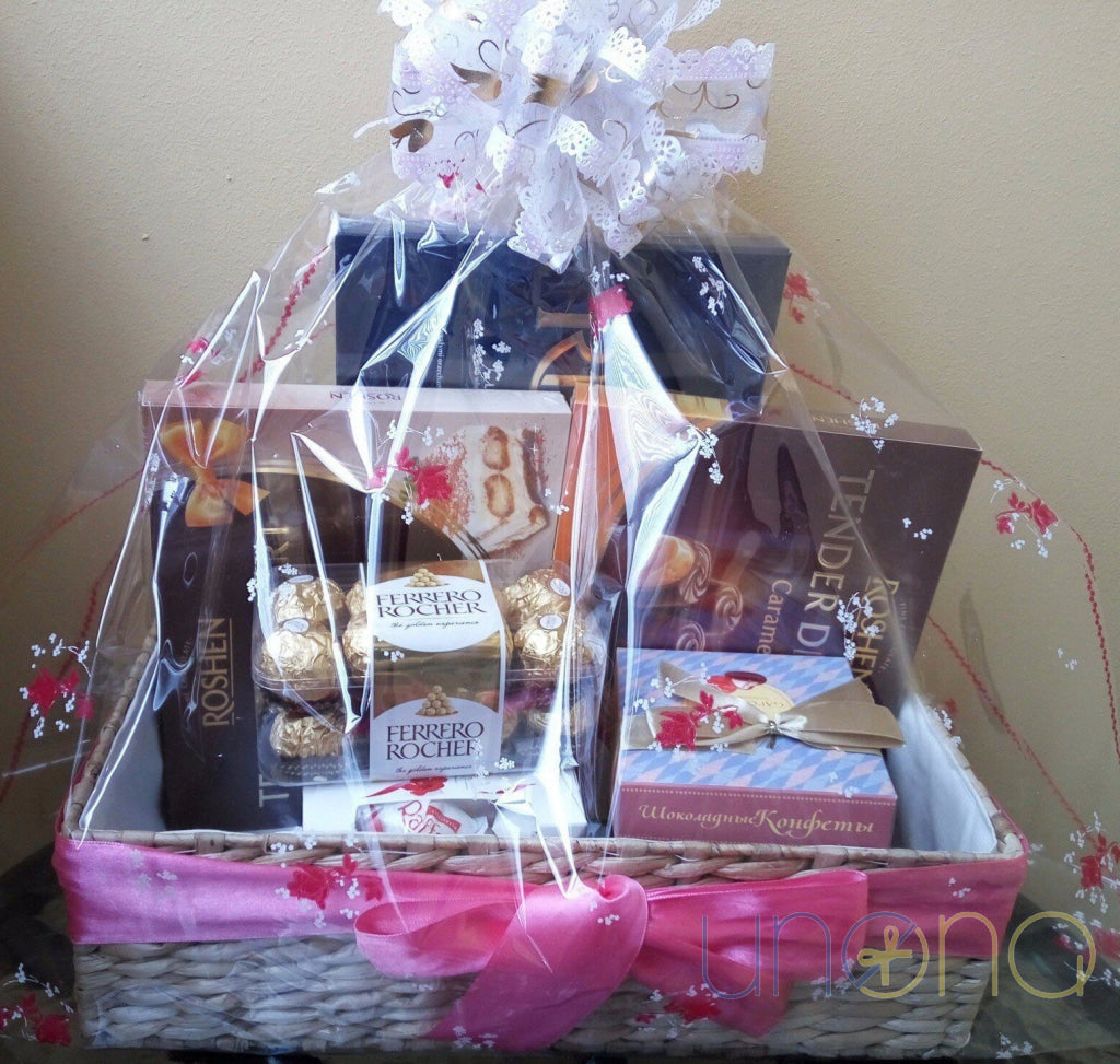 Most Popular Chocolates Gift Basket | Ukraine Gift Delivery.