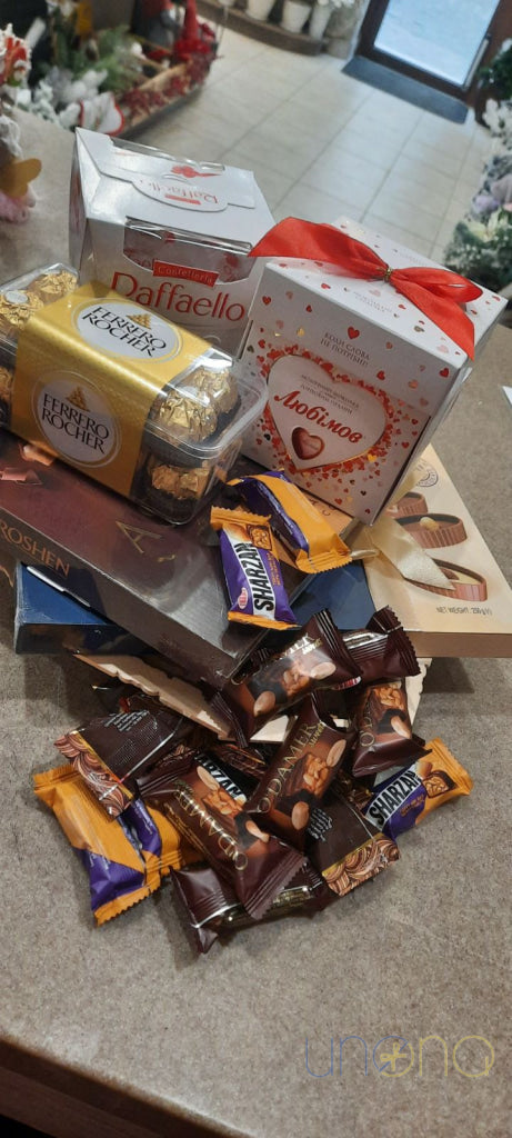 Most Popular Chocolates Gift Basket Ukrainian Chocolates