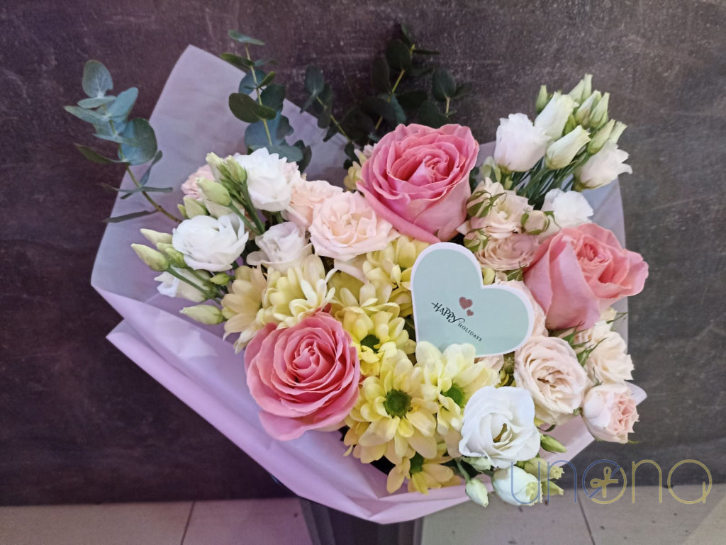 Pink Fantasy Bouquet Alstroemerias