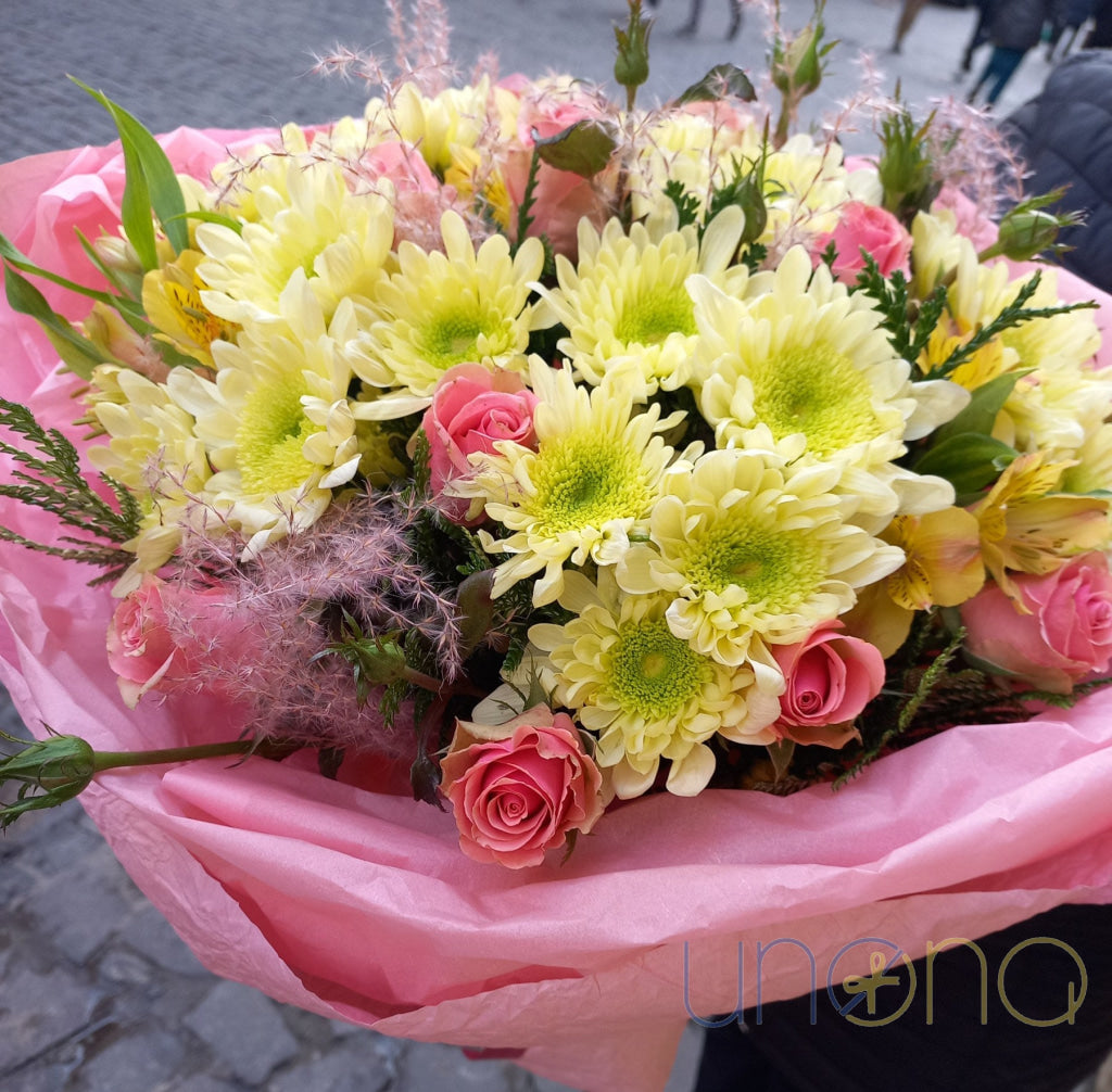 Pink Fantasy Bouquet Flowers