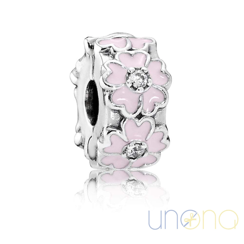 Pink Primrose Flower Clip Charm | Ukraine Gift Delivery.