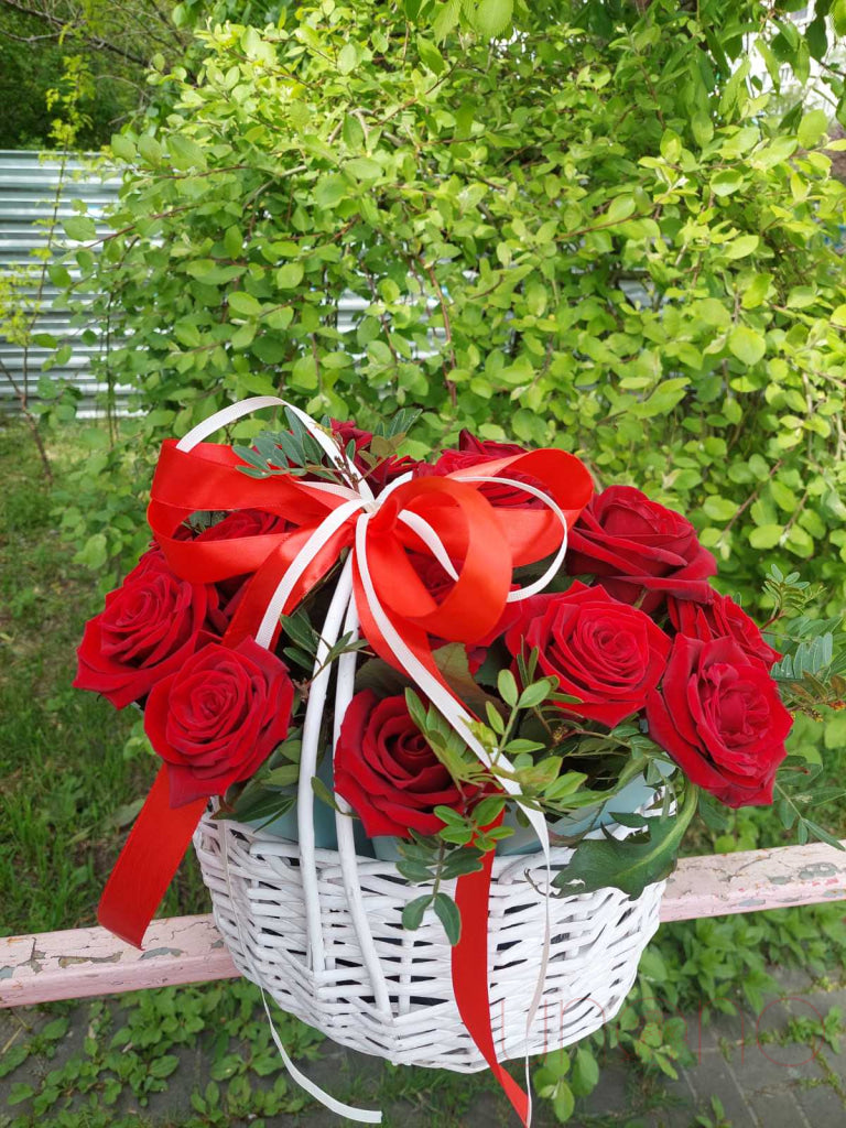 Romantic Flower Basket Flowers