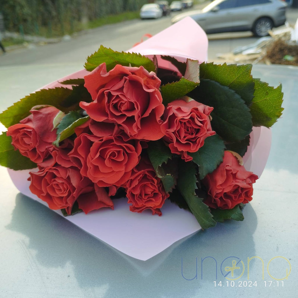 Romantic flower delivery across Ukraine
