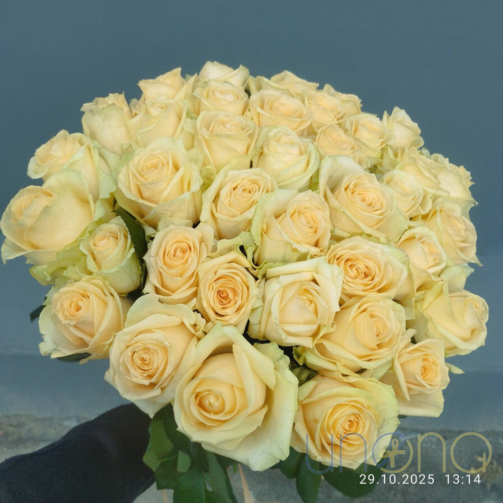 Rose Madly Bouquet – 37 Orange Roses to Ukraine Flowers