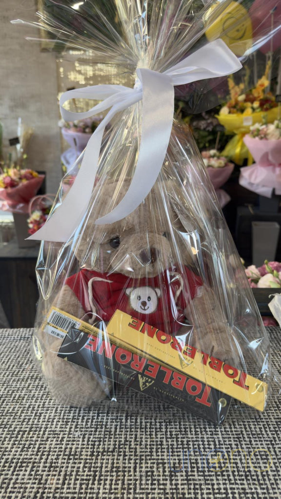 Send a Gift to Ukraine – XOXO Teddy Bear & Chocolate Gift Set By Holidays