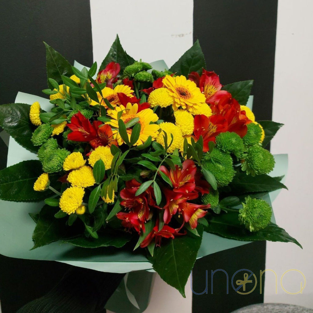 Warm autumn flowers to send to someone special in Ukraine