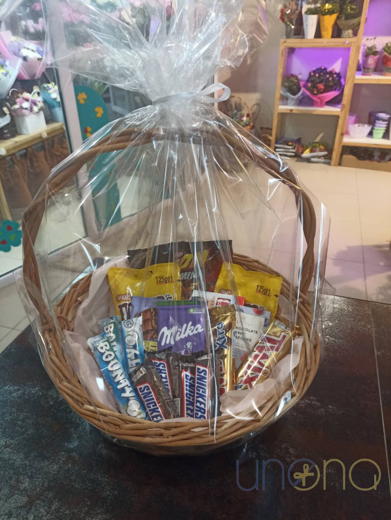 Snacks And Chocolates Gift Basket By Occasion