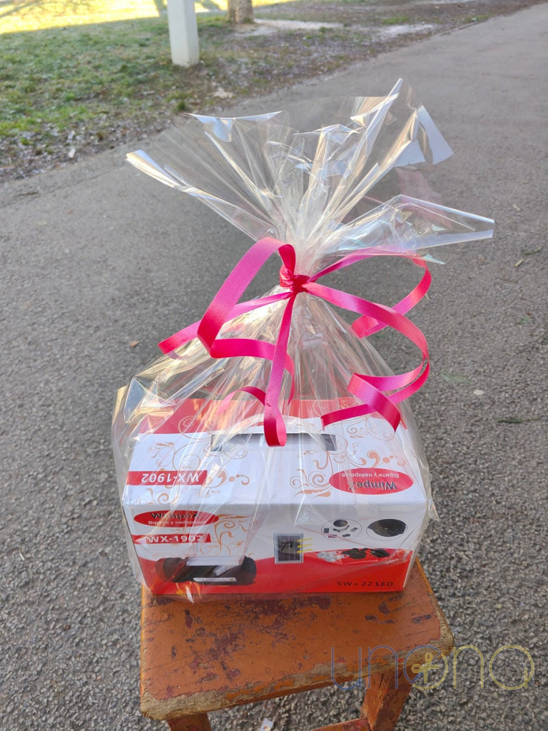 Solar-Powered LED Lantern Yajia YJ-1902T with Built-In Power Bank