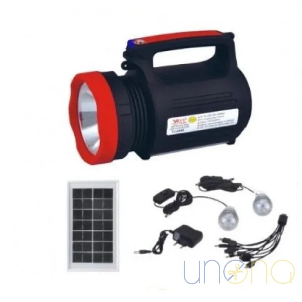 Compact LED lantern with solar recharging – safe gift delivery webshop