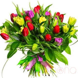 Spring Song Tulips Bouquet | Ukraine Gift Delivery.