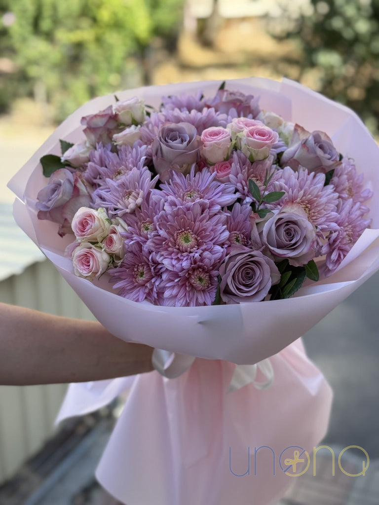 Strawberry Sky Bouquet Roses