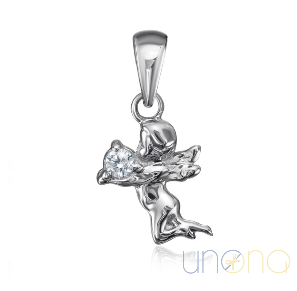 Sweet Angel Golden Pendant white gold Golden pendant