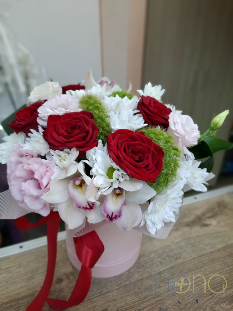 Tender Surprise Romantic Flower Basket