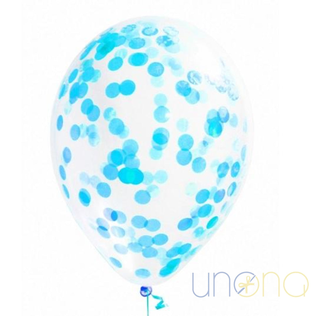 Transparent Balloon with Glitter | Ukraine Gift Delivery.