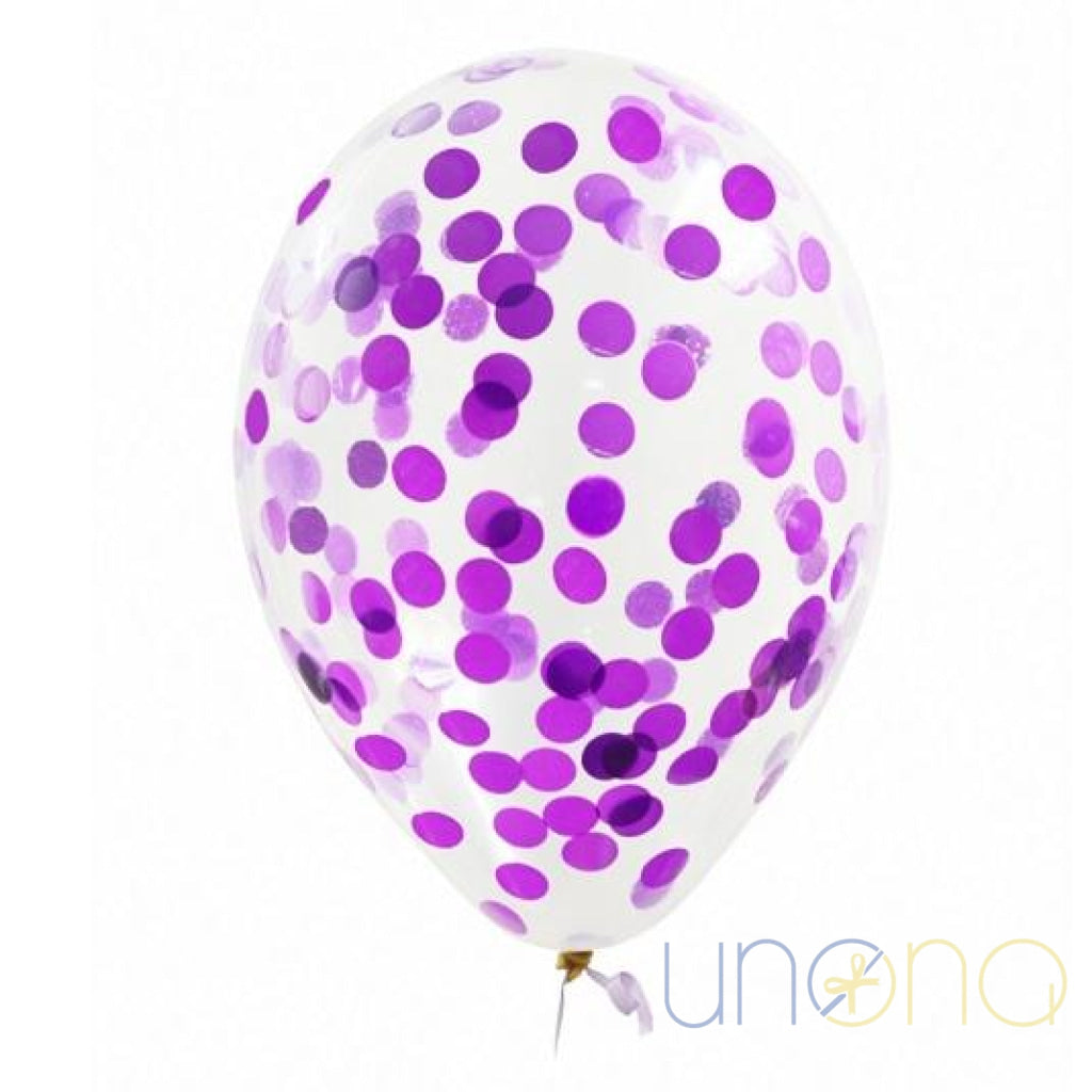 Transparent Balloon with Glitter | Ukraine Gift Delivery.