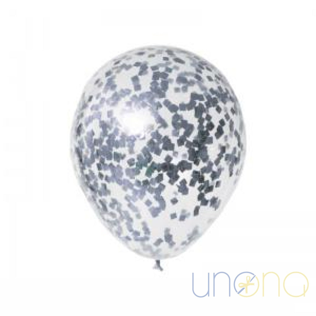 Transparent Balloon with Glitter | Ukraine Gift Delivery.