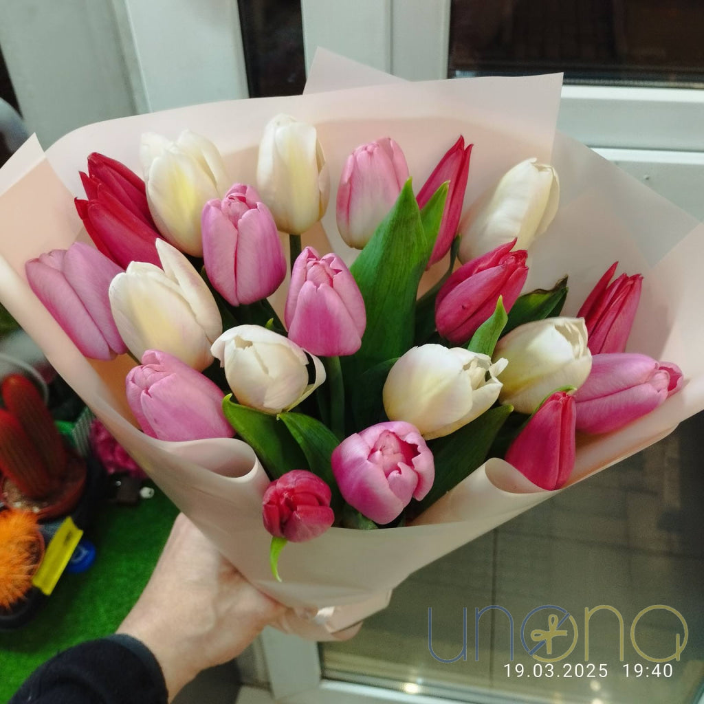 True Love Tulips Bouquet Flowers