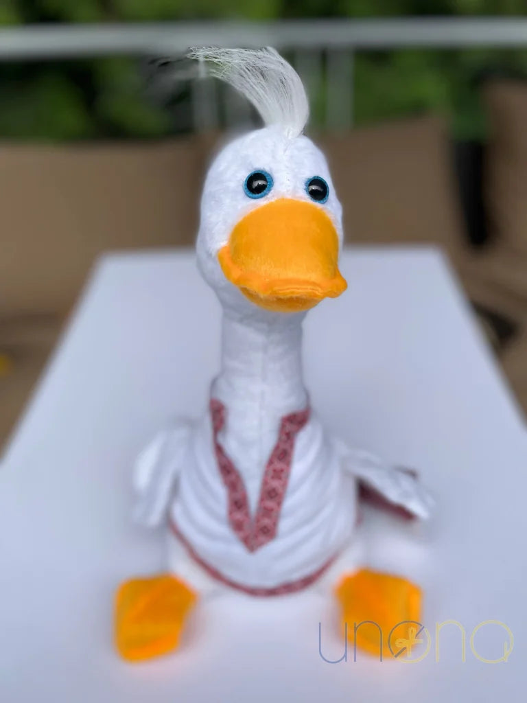 Ukrainian Patriotic Goose Dressed In A Vyshyvanka 12”
