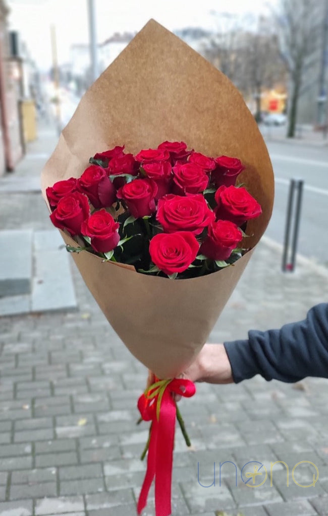 Client appreciation flowers in Vinnytsia Ukraine