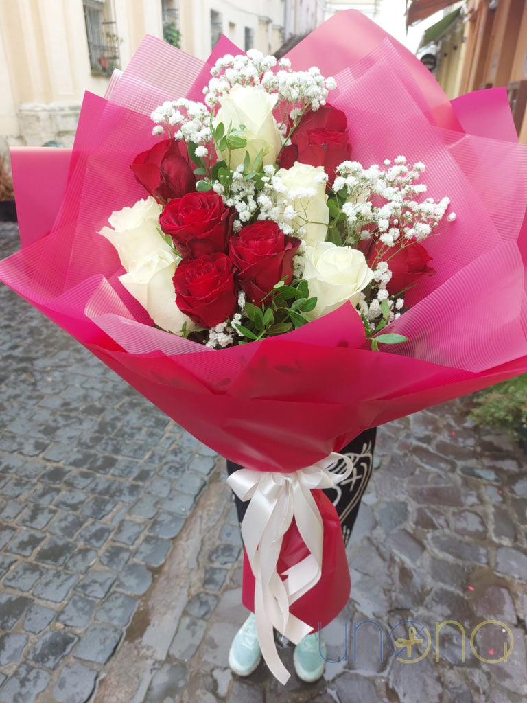 Premium rose delivery in Vinnytsia Ukraine