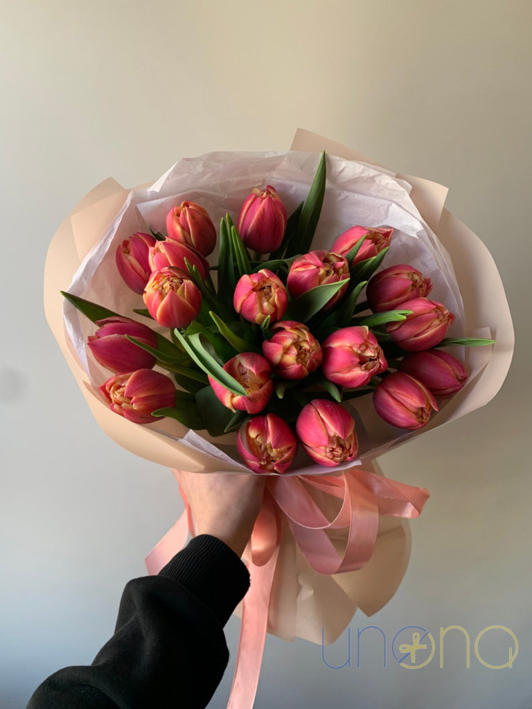 Vivid Tulips Bouquet Flowers