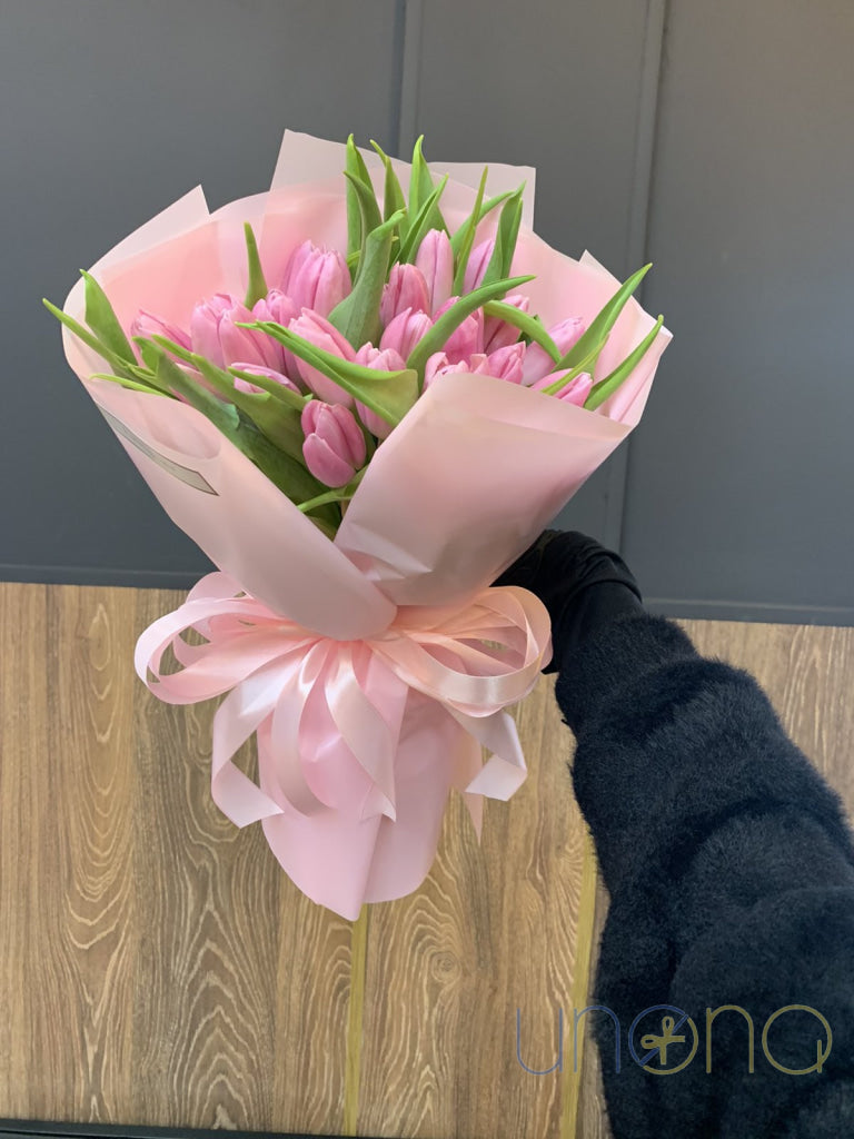 Vivid Tulips Bouquet Flowers