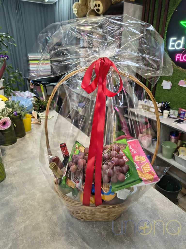 Warm Wishes Gourmet Basket basket