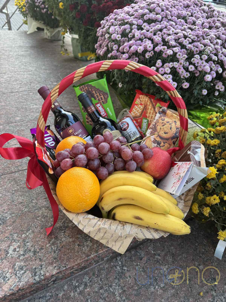 Warm Wishes Gourmet Basket basket