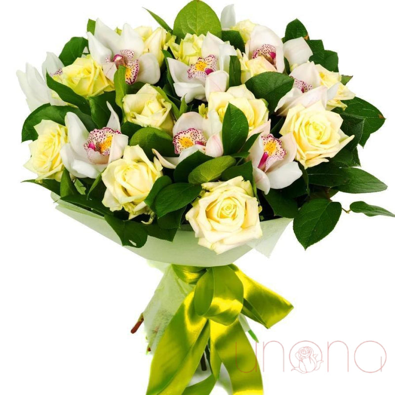 White Melody Bouquet | Ukraine Gift Delivery.