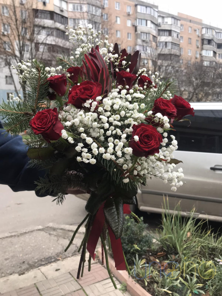 Winter Beauty Bouquet Christmas flowers