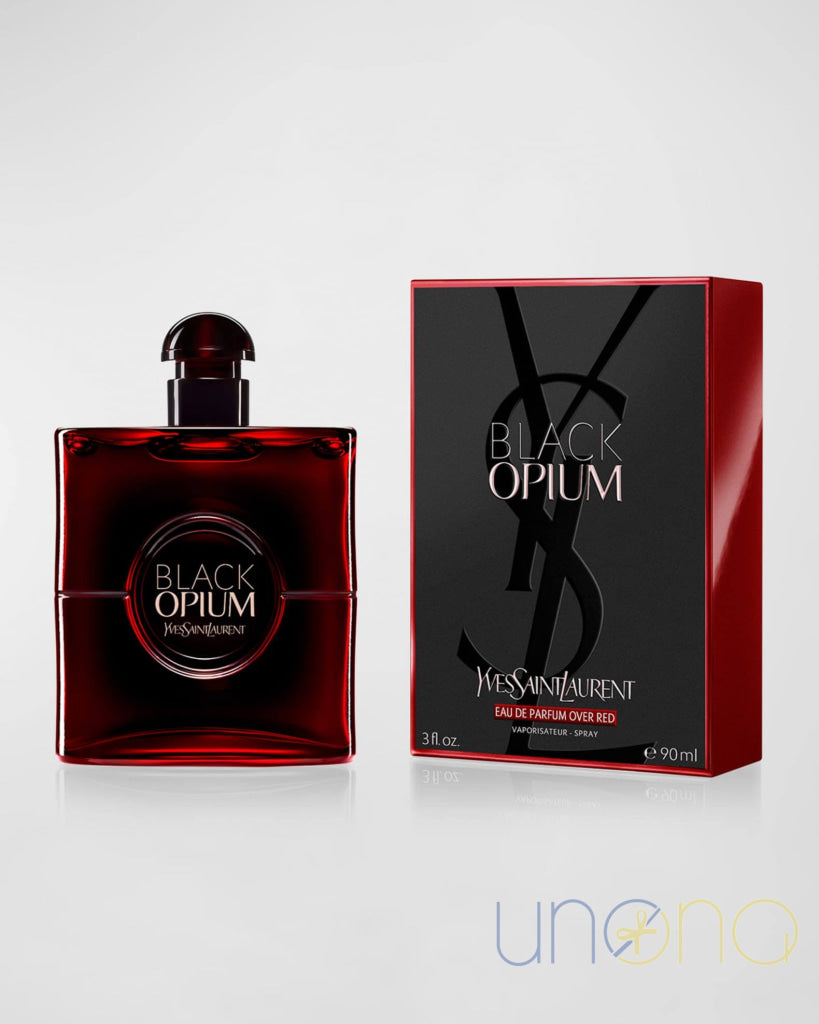 Yves Saint Laurent Black Opium Over Red – A Bold And Seductive Fragrance 3 O.z. Opium