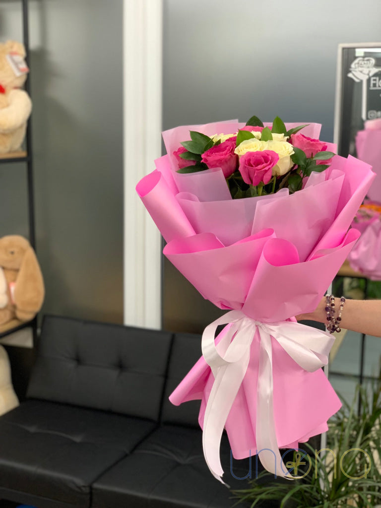 Love flowers and roses in Zaporizhzhia Ukraine