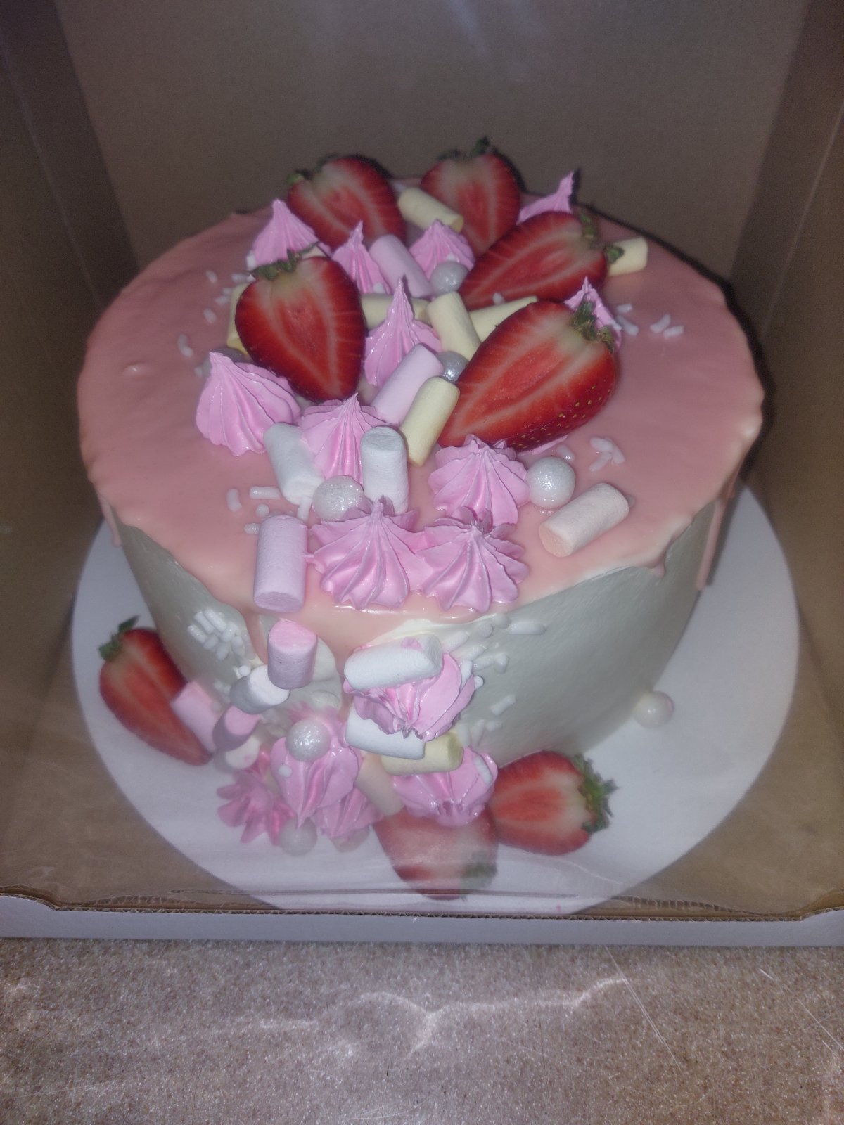 Gâteau aux fraises