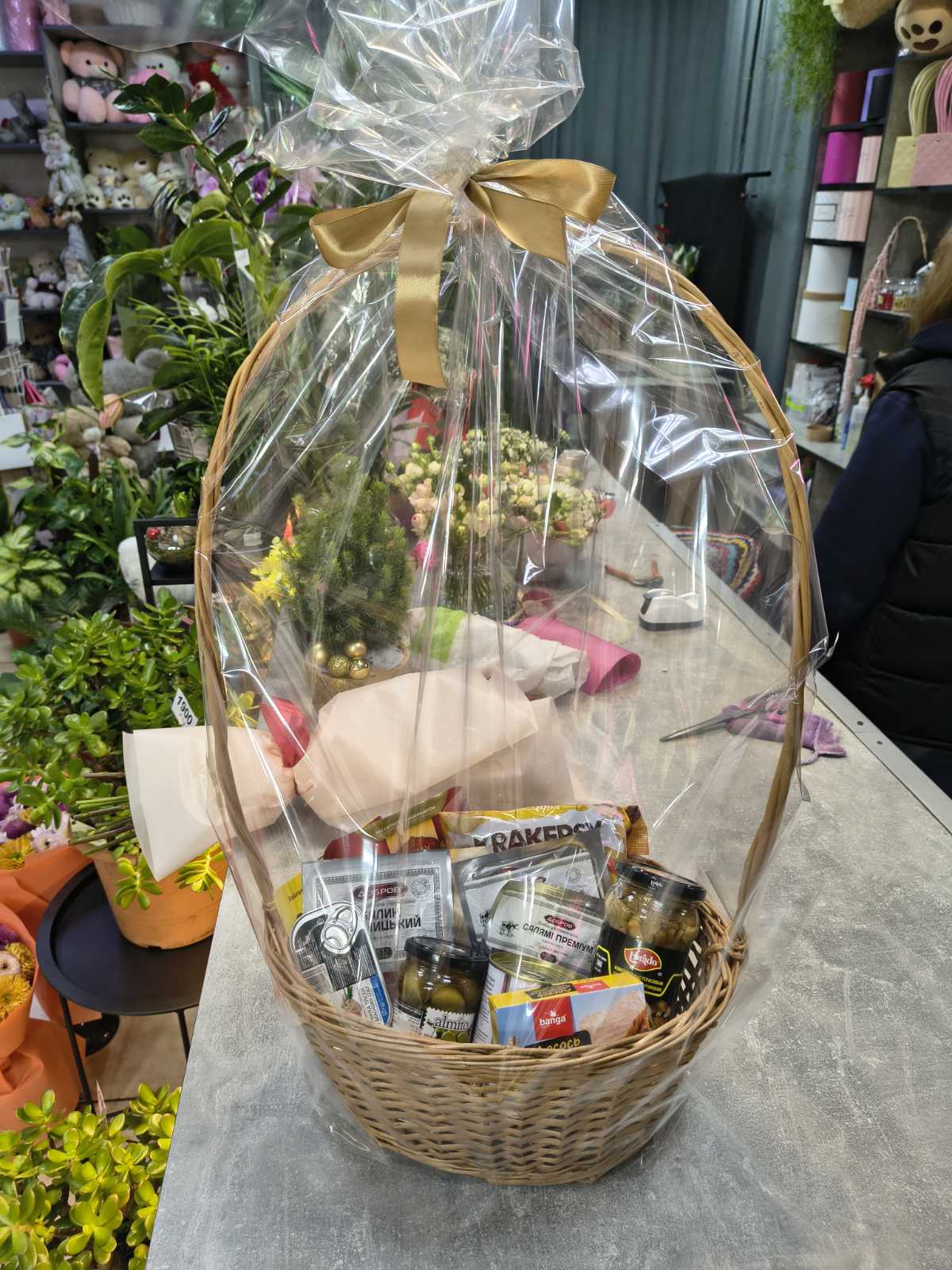 Panier Gourmand Dîner de Noël