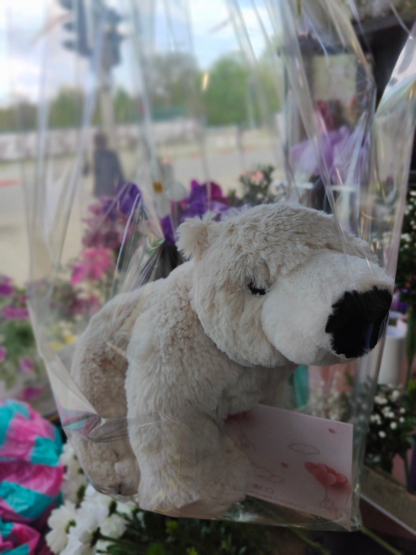 Glacier Polar Bear Cub Stuffed Animal