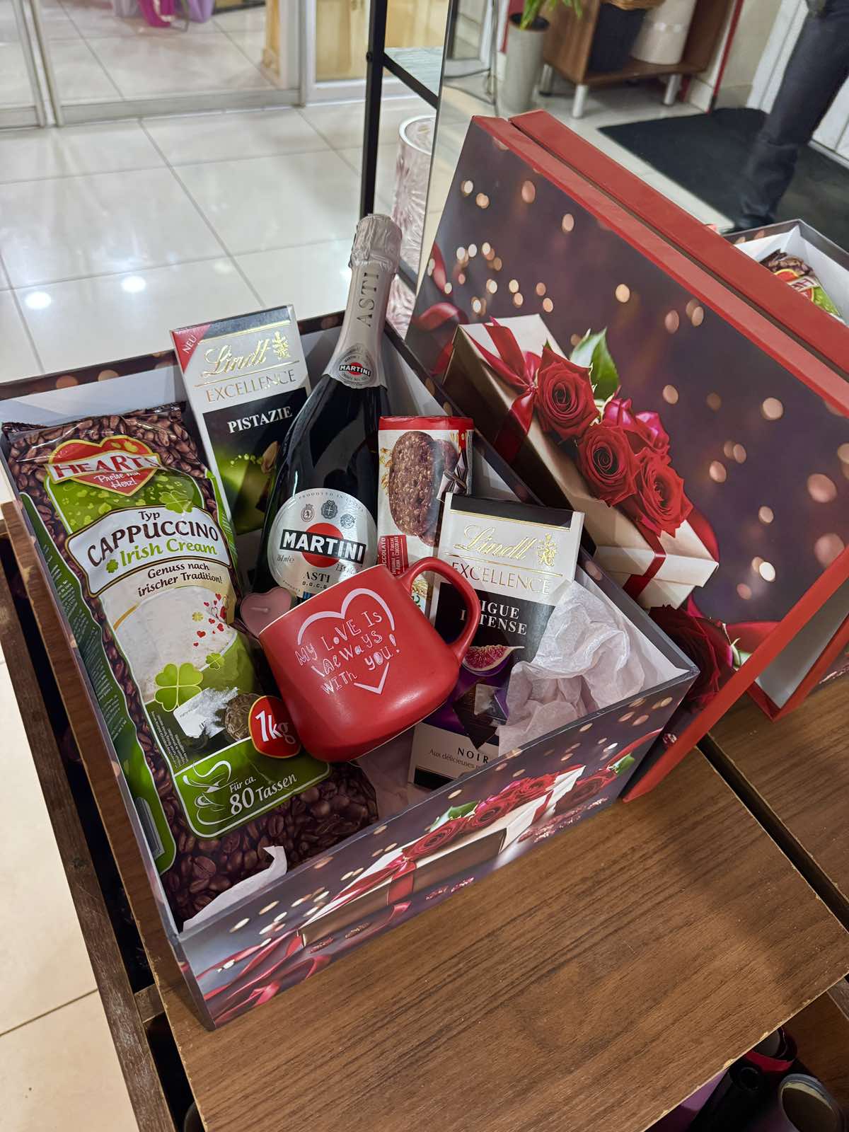 Coffret Cadeau Martini Au Chocolat