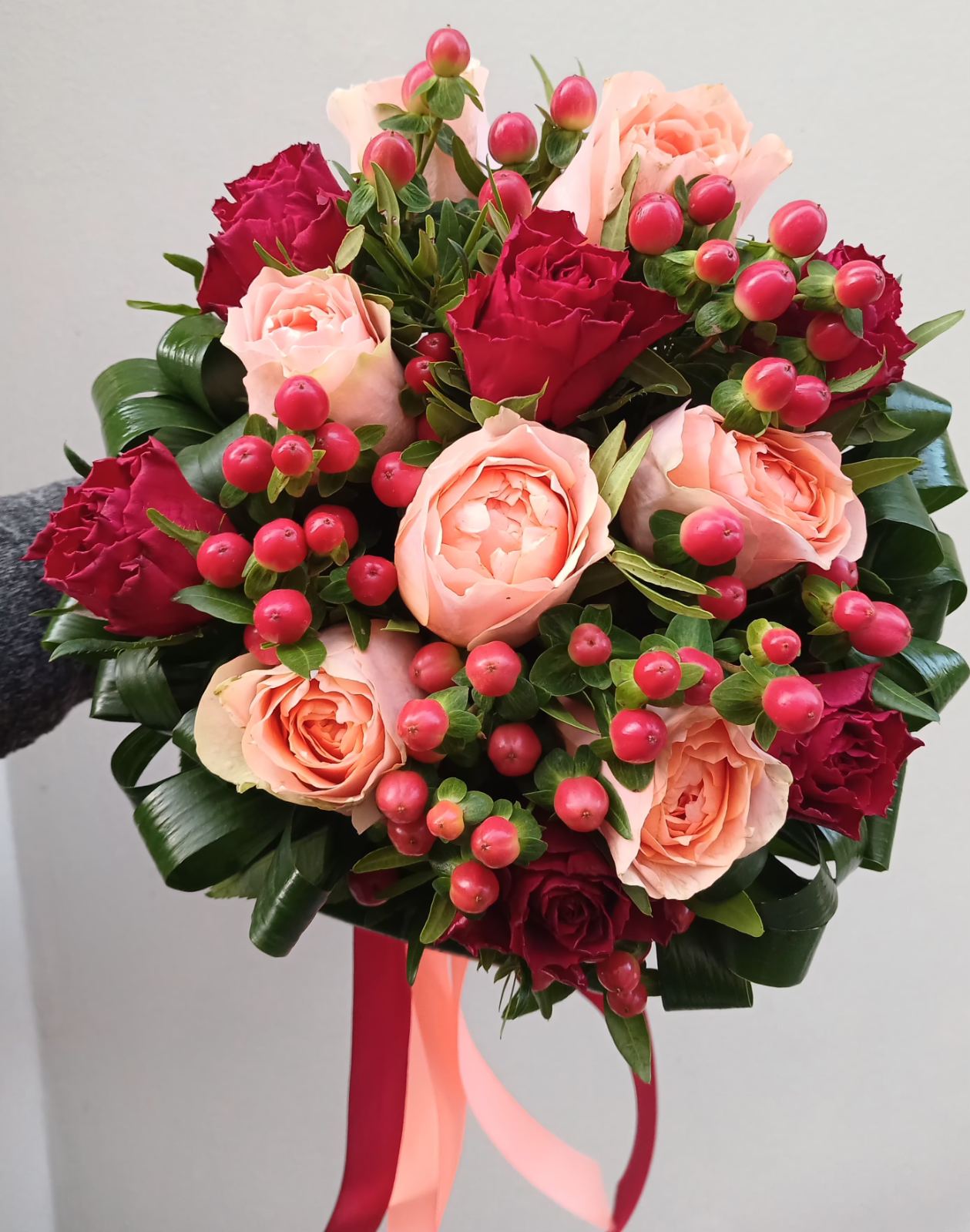 Bouquet Émotions Rouge Feu