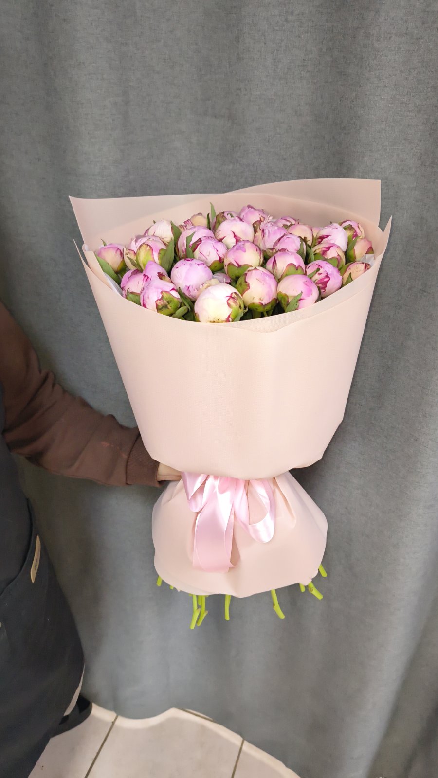 For My Love Bouquet – 49 Peonies