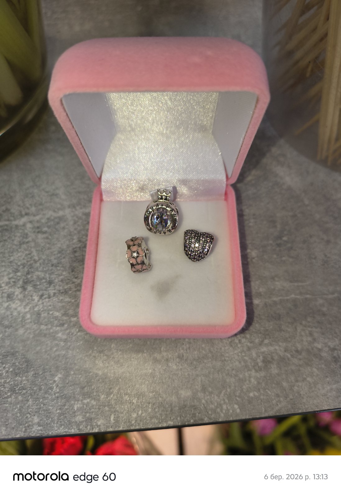 Sparkling Crown Sterling Silver Charm – Royal Jewelry Gift Delivery in Ukraine