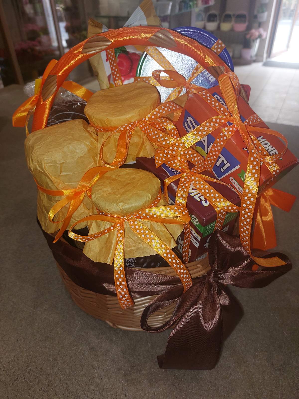 Sincères remerciements Panier Gourmand