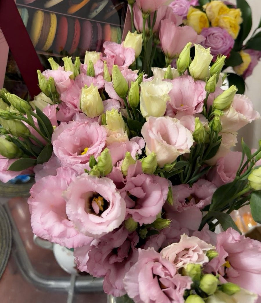 Delicate Eustoma Bouquet