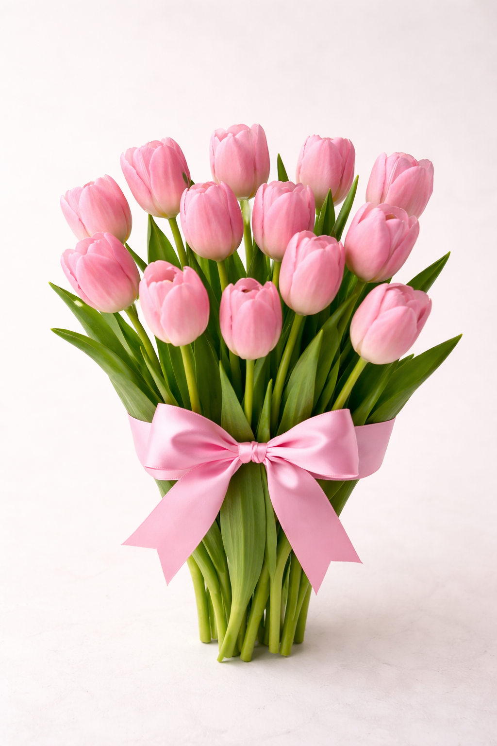 Send 15 pink tulips to Ukraine for March 8 celebration