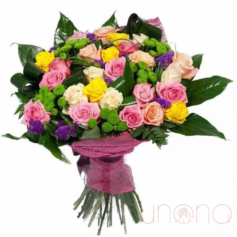 Admiration Roses Bouquet | Ukraine Gift Delivery.