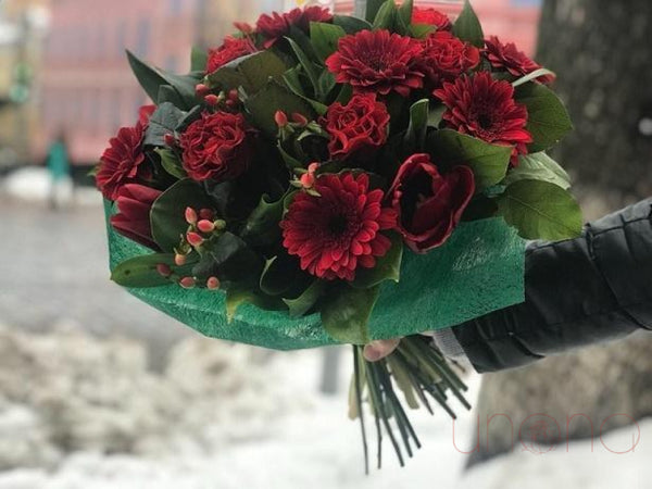 Ardent Heart Bouquet | Ukraine Gift Delivery.