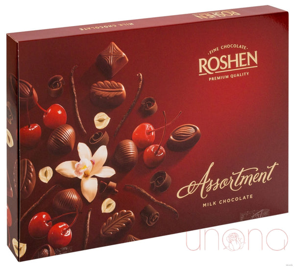 Assortment chocolates from Roshen | Ukraine Gift Delivery.