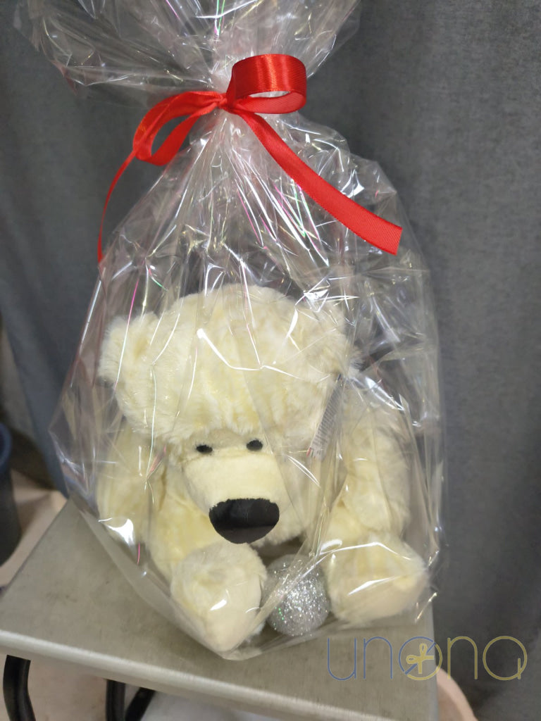 Medium Blizzard Stuffed Bear By Holidays