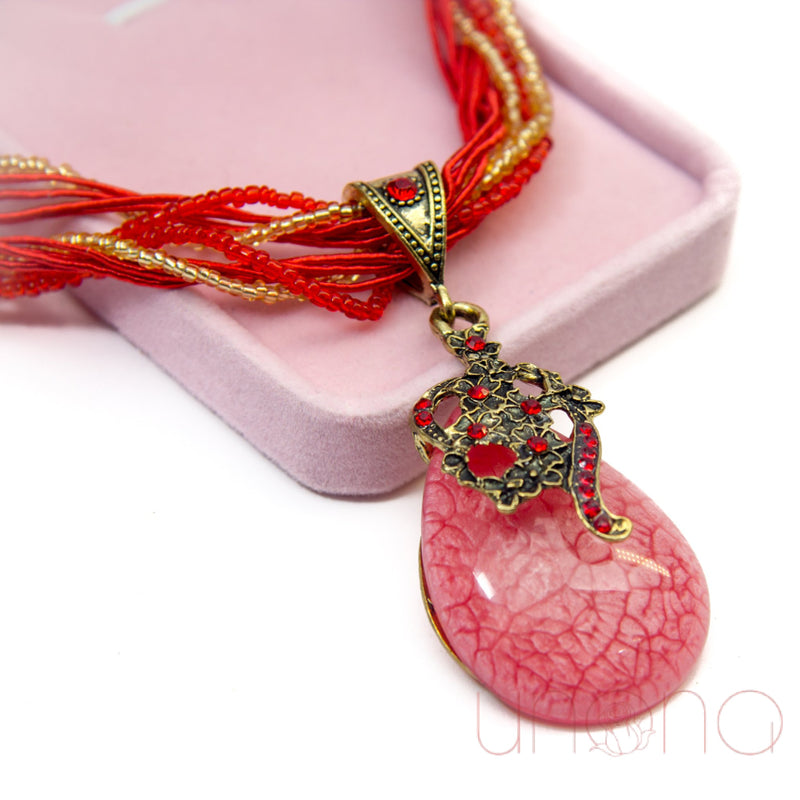 Bohemian Pendant Necklace | Ukraine Gift Delivery.