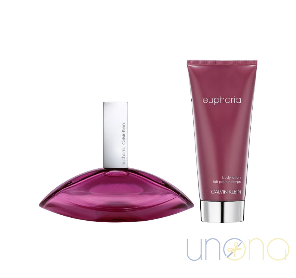 Euphoria by Calvin Klein – perfume and lotion gift box Ukraine delivery