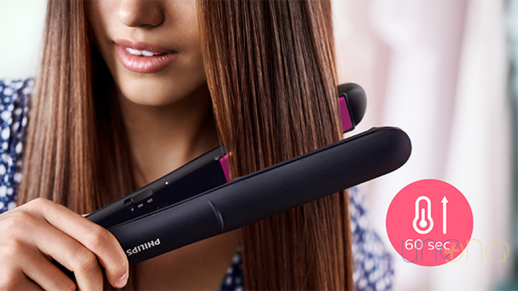 Ceramic Flat Iron Philips Straightcare Essential Bhs375/00 By Price