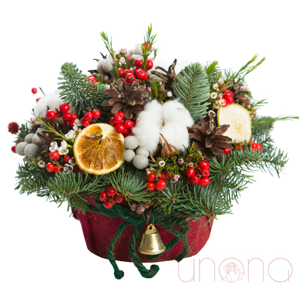 Christmas Charmer Arrangement | Ukraine Gift Delivery.